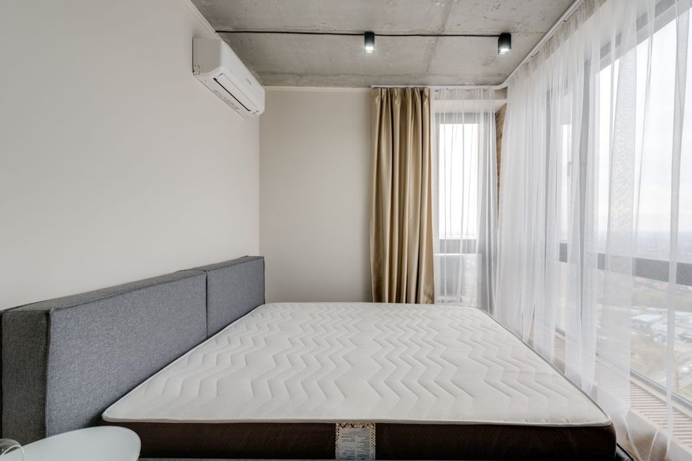 Clean, sanitized mattress in a bedroom in Monroe, CT