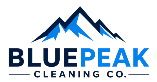 BluePeak Cleaning Co. logo